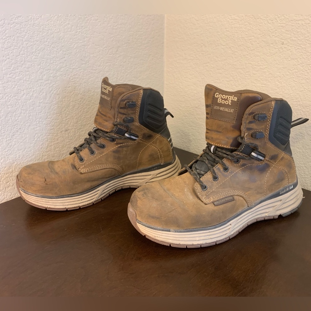 Georgia Boot DuraBlend  Composite Toe Waterproof Work Boot GB00624 Men's Size8.5